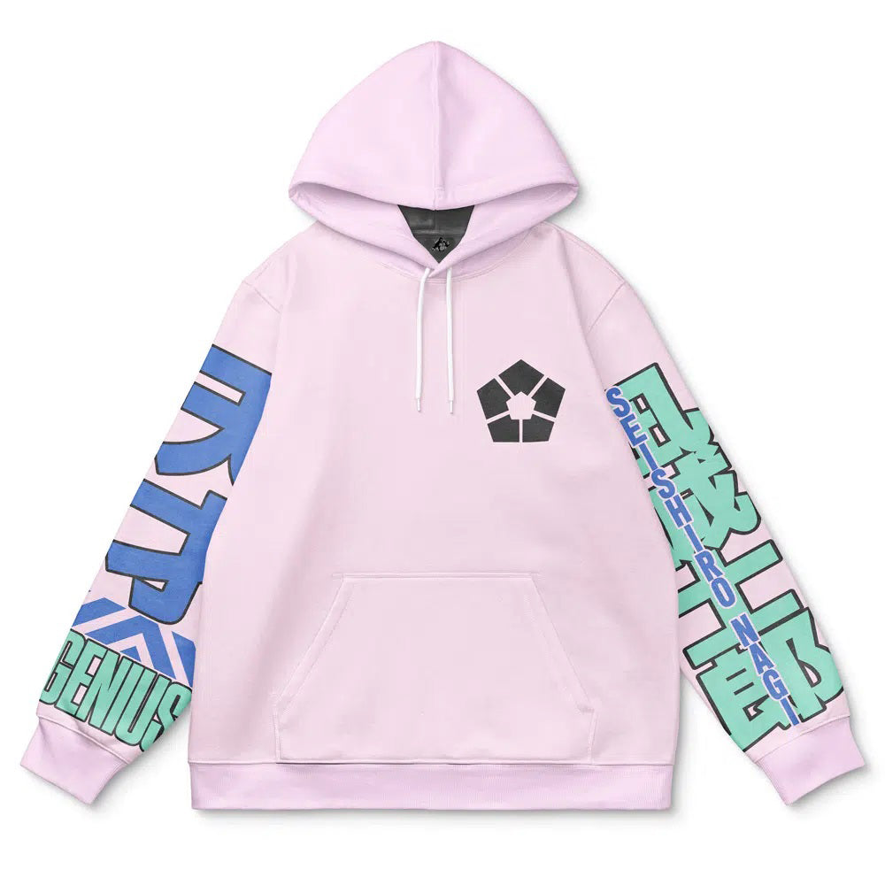 Morukai "Seishiro Nagi" Blue Lock Streetwear Hoodie
