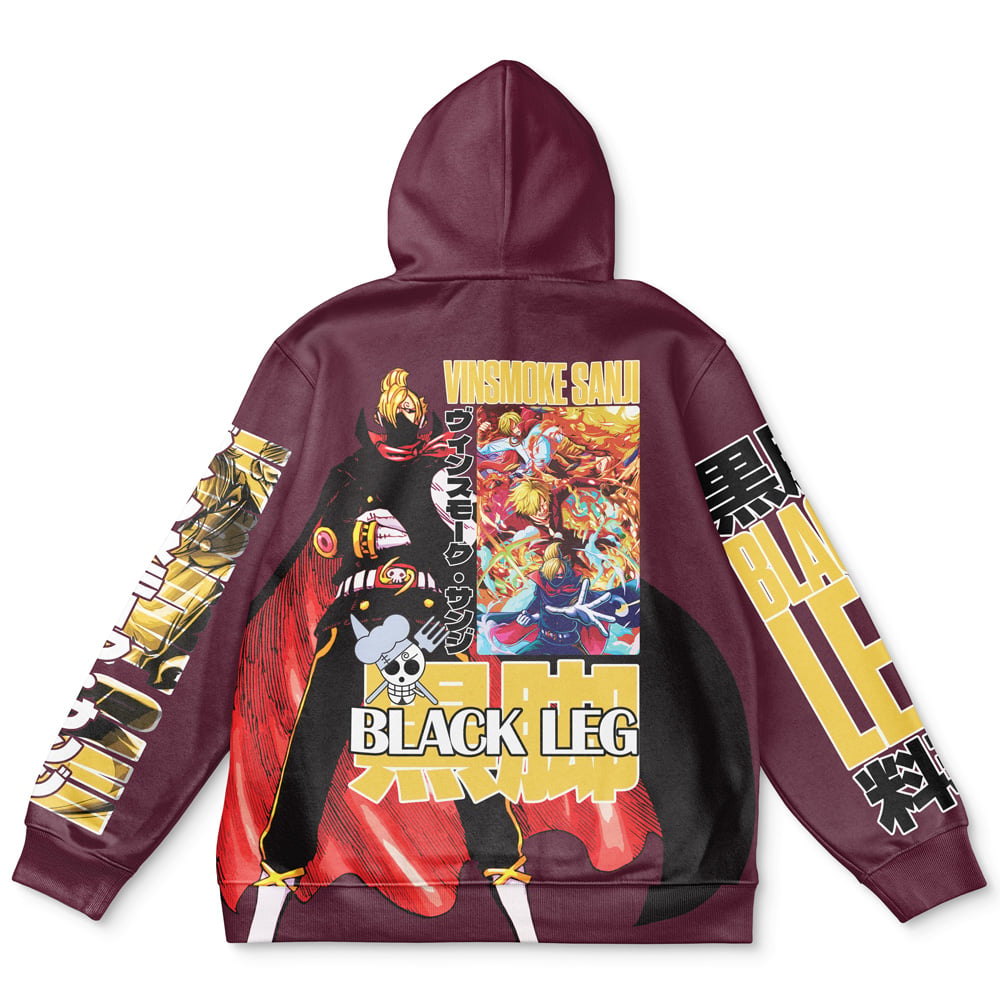 Morukai "Vinsmoke Sanji V2 One Piece Streetwear Hoodie
