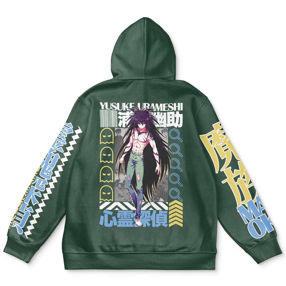 Morukai "Yusuke Urameshi V2 Yuyu Hakusho Streetwear Hoodie