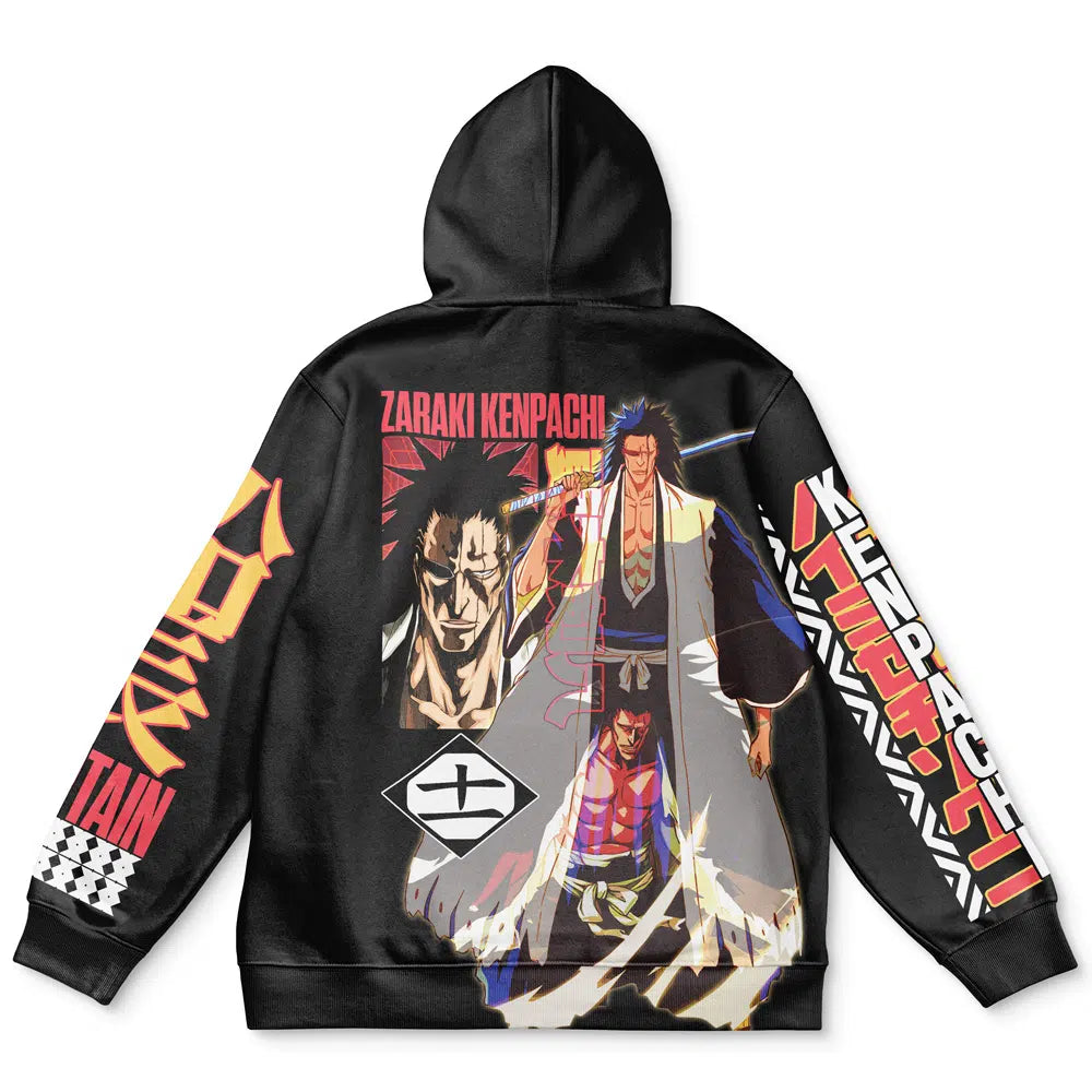 Morukai "Demon Kenpachi Zaraki" Bleach Streetwear Hoodie