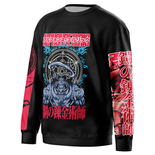 Morukai "Alphonse Elric" Fullmetal Alchemist Streetwear Sweatshirt