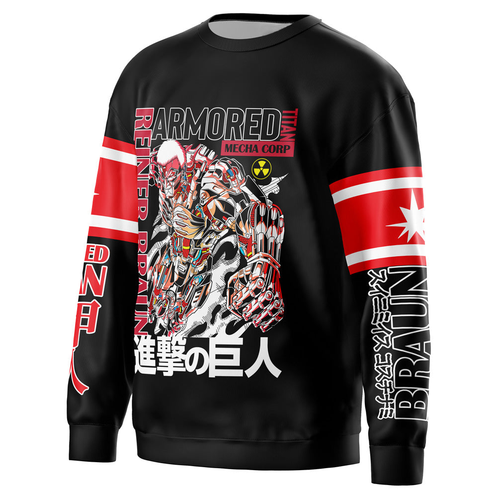 Morukai "Armored Titan Attack on Titan Streetwear Sweatshirt
