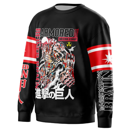 Morukai "Armored Titan Attack on Titan Streetwear Sweatshirt