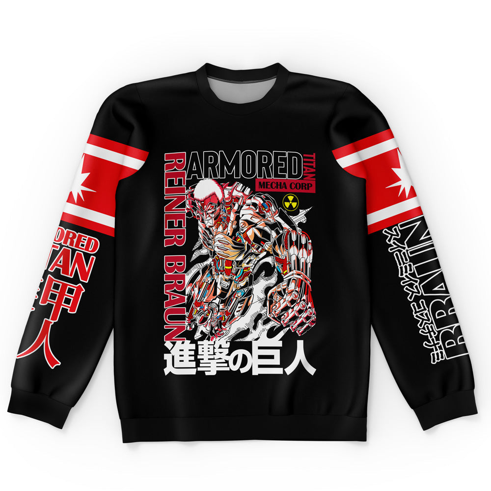 Morukai "Armored Titan Attack on Titan Streetwear Sweatshirt