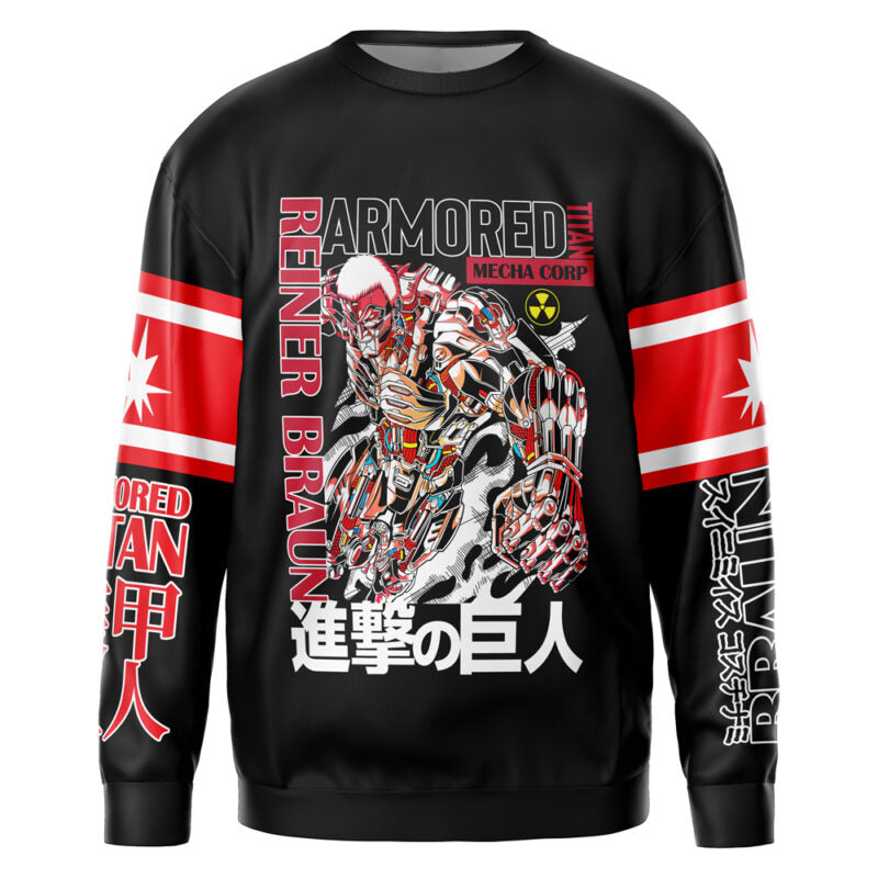 Morukai "Armored Titan Attack on Titan Streetwear Sweatshirt