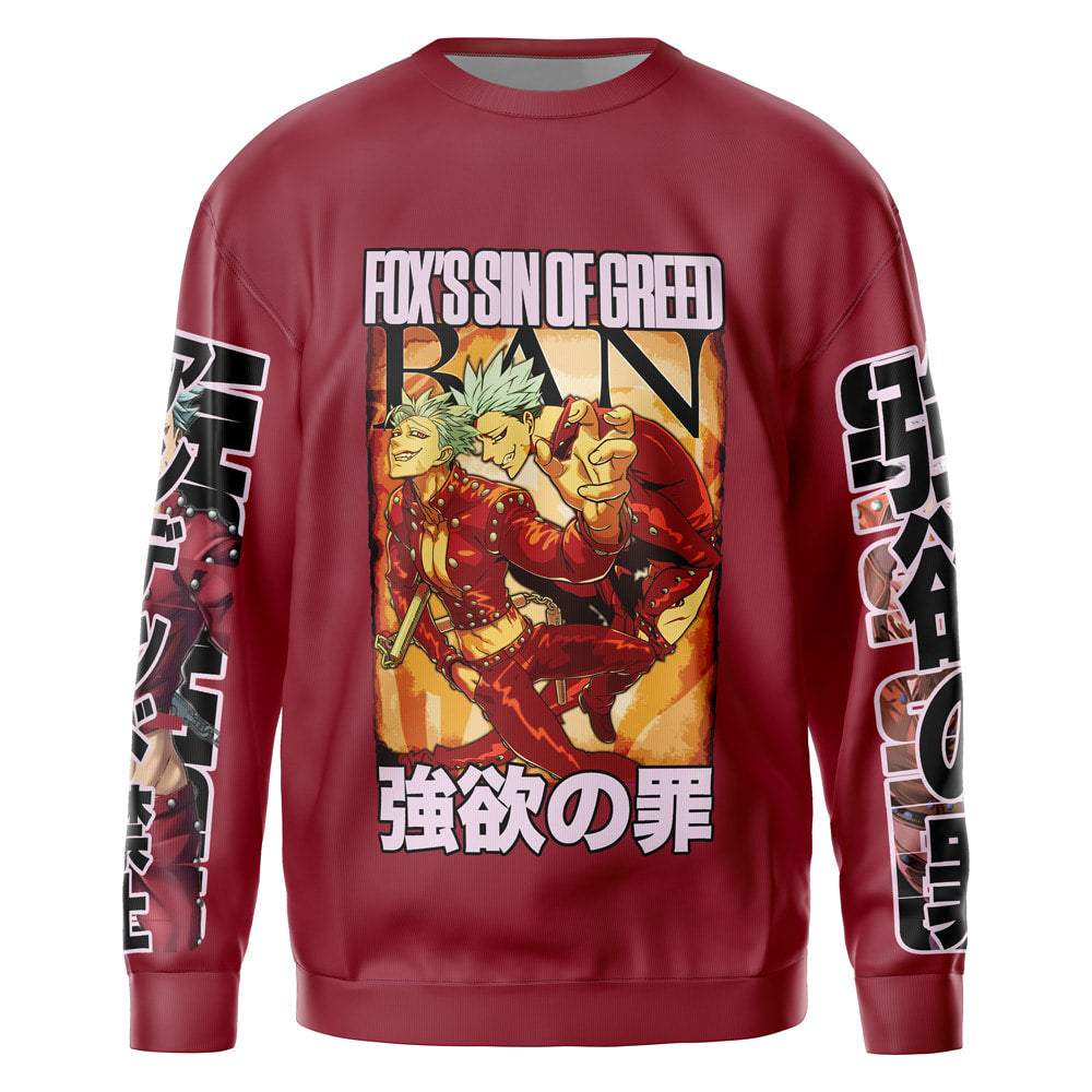 Morukai "Ban" The Seven Deadly Sins Streetwear Sweatshirt