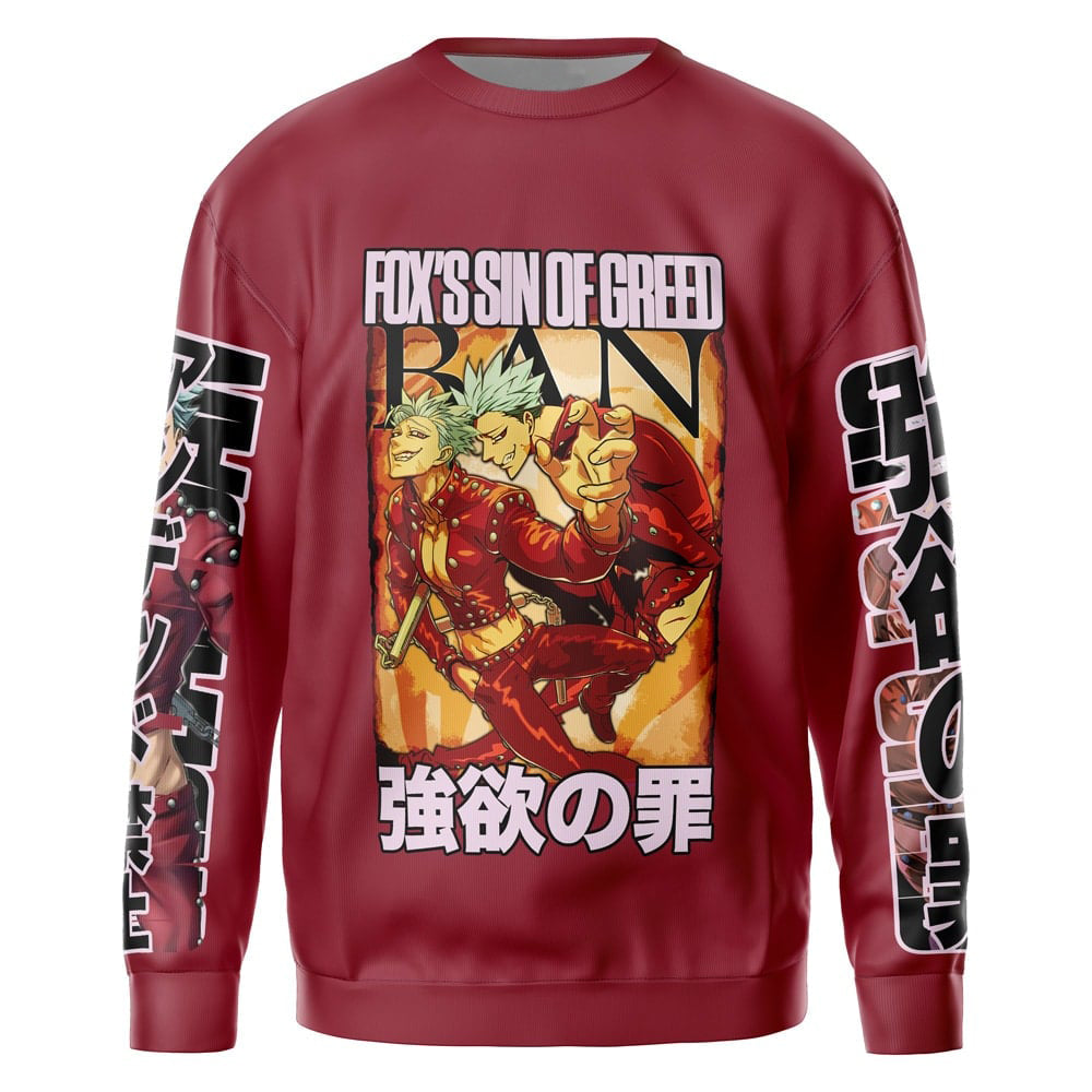 Morukai "Ban" The Seven Deadly Sins Streetwear Sweatshirt