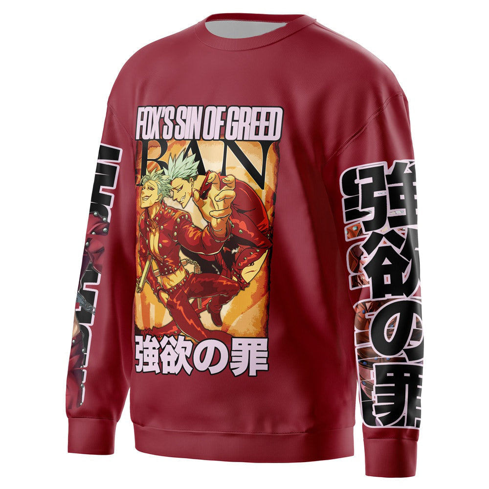 Morukai "Ban" The Seven Deadly Sins Streetwear Sweatshirt