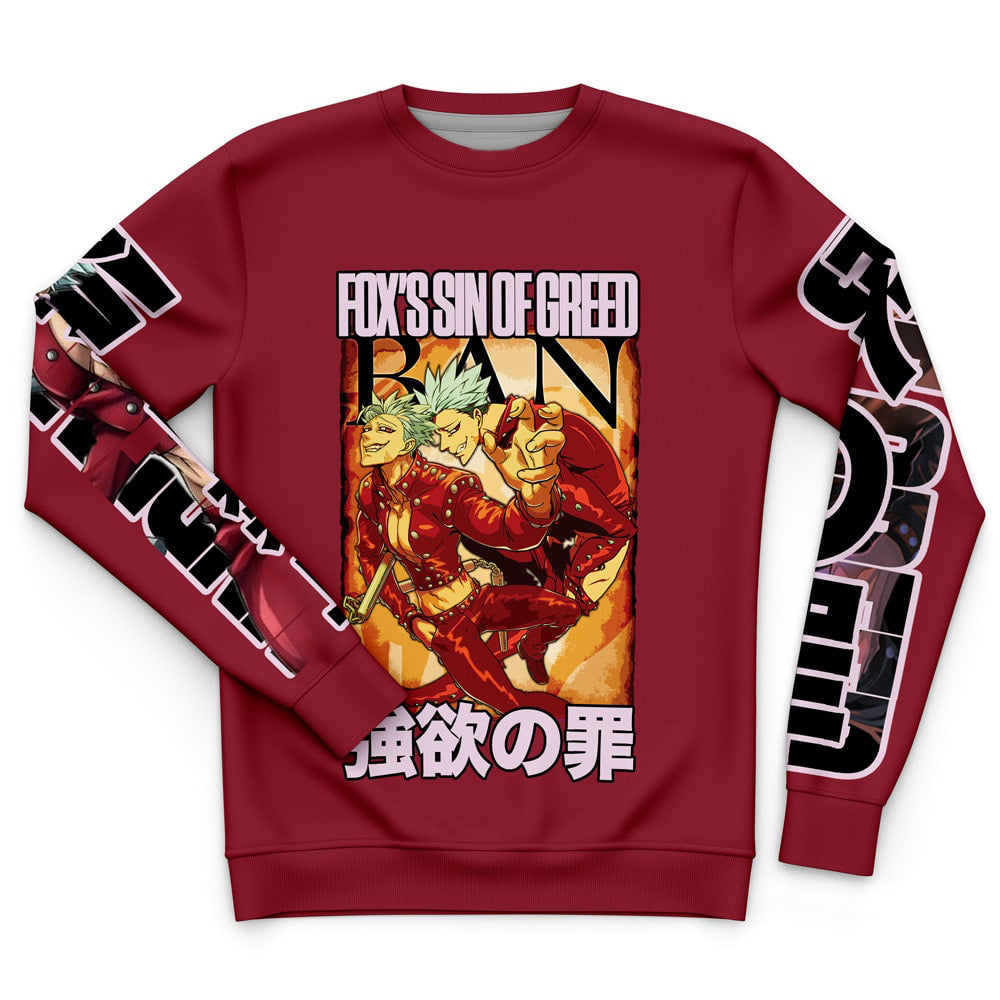 Morukai "Ban" The Seven Deadly Sins Streetwear Sweatshirt