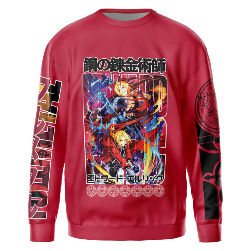 Morukai "Edward Elric" Fullmetal Alchemist Streetwear Sweatshirt