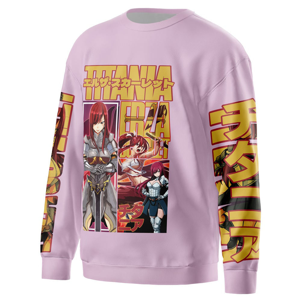 Morukai "Erza Scarlet Fairy Tail Streetwear Sweatshirt