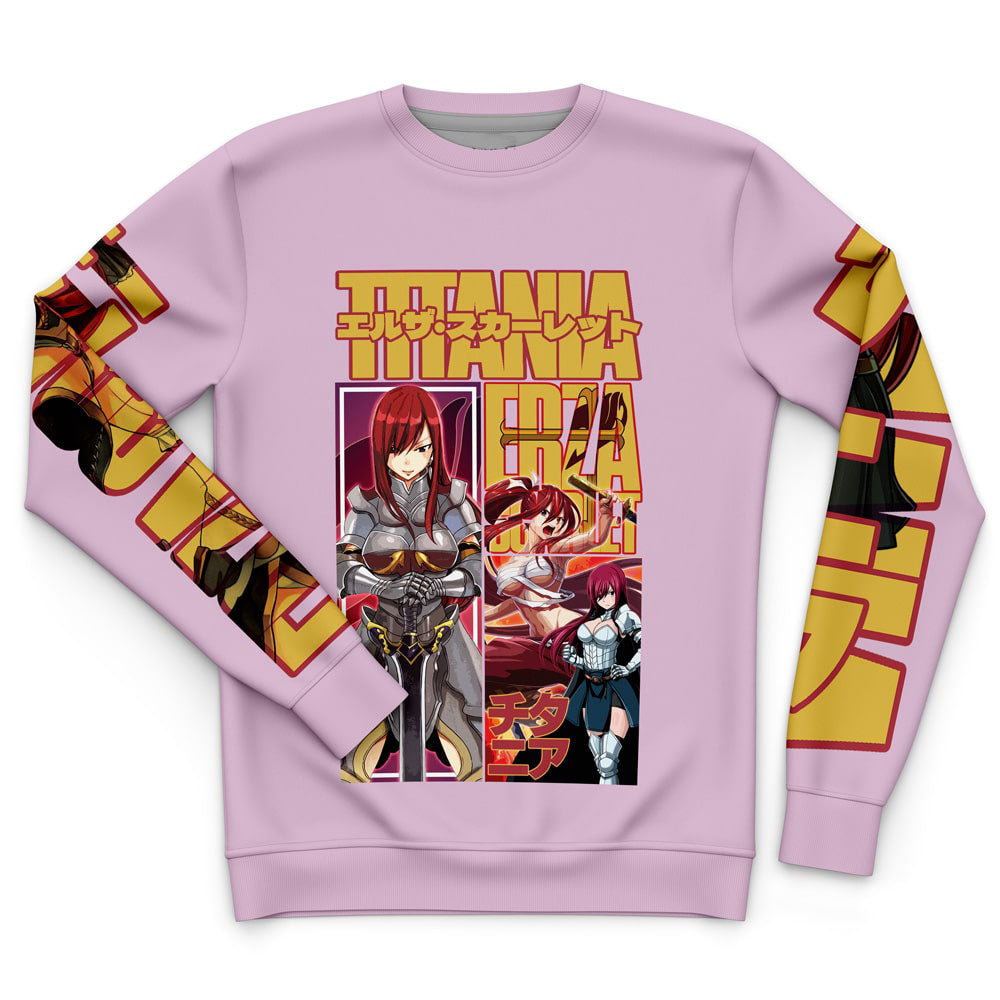 Morukai "Erza Scarlet Fairy Tail Streetwear Sweatshirt