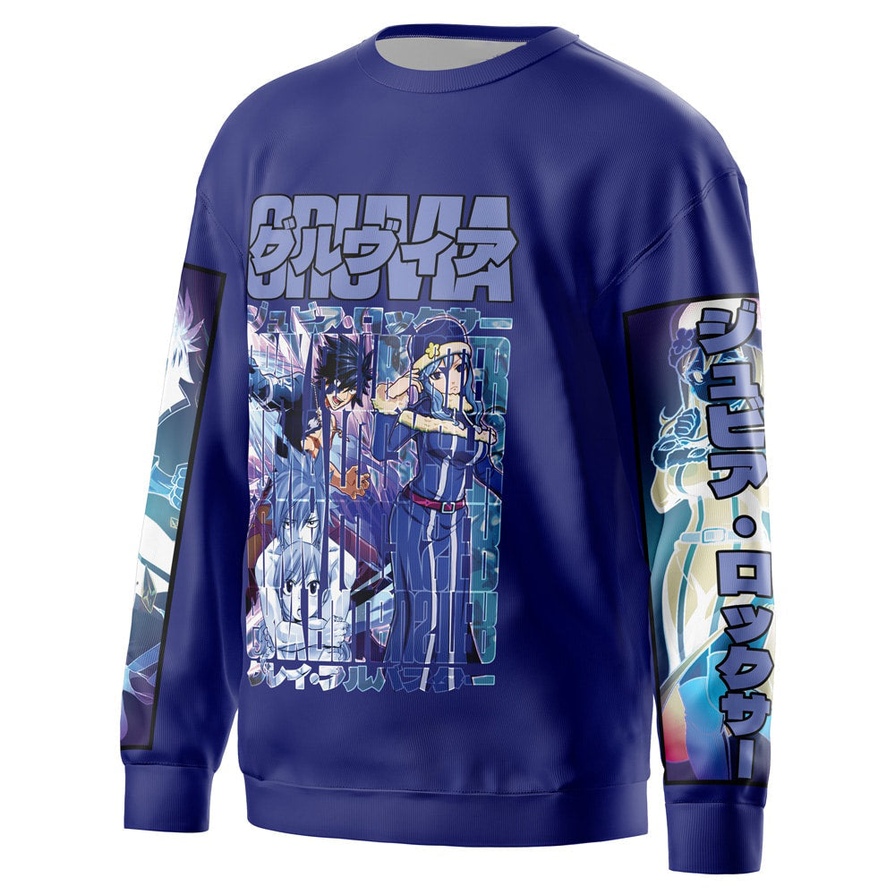 Morukai "Gruvia Fairy Tail Streetwear Sweatshirt