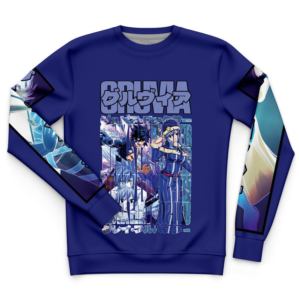 Morukai "Gruvia Fairy Tail Streetwear Sweatshirt