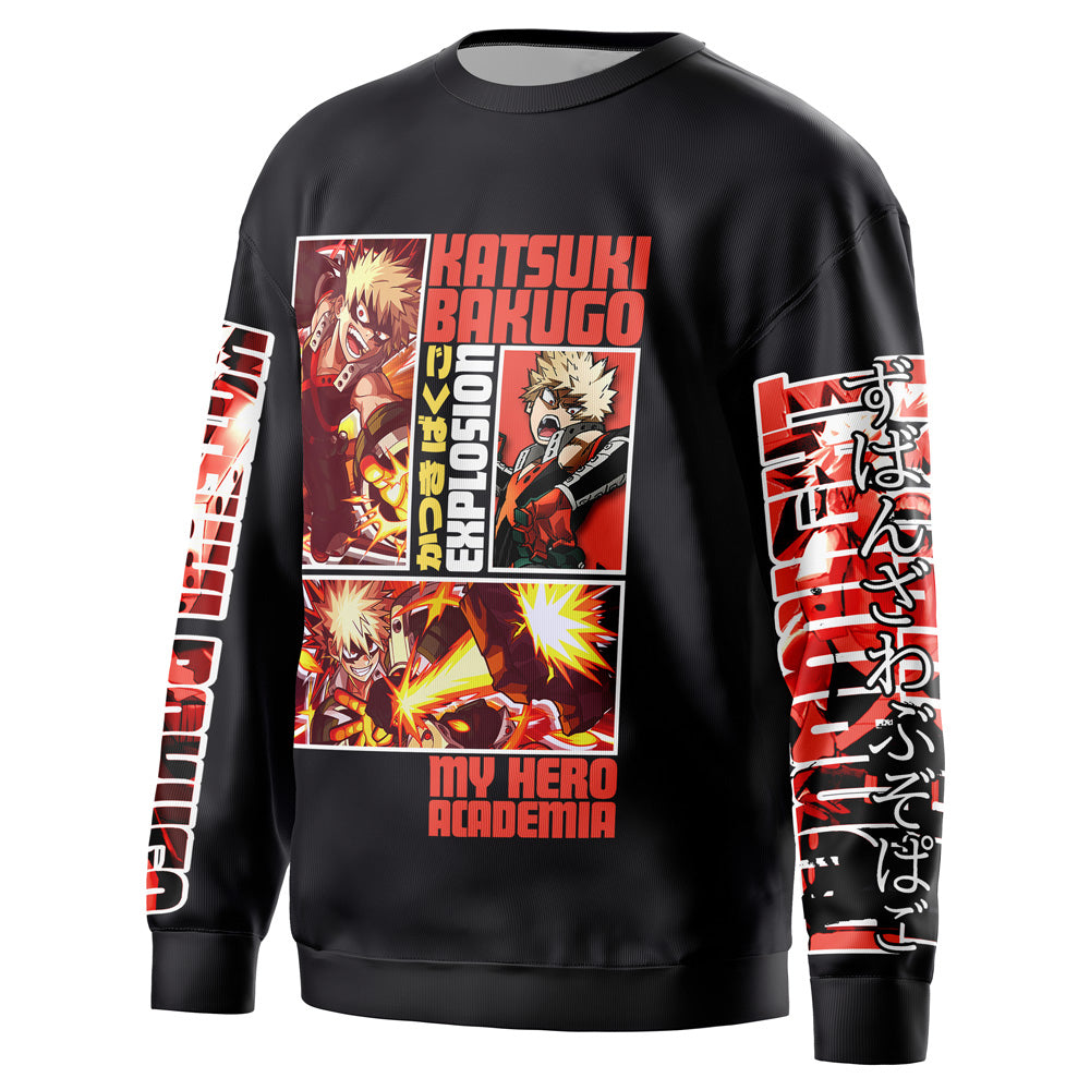 Morukai "Dynamight Bakugo" My Hero Academia Streetwear Sweatshirt
