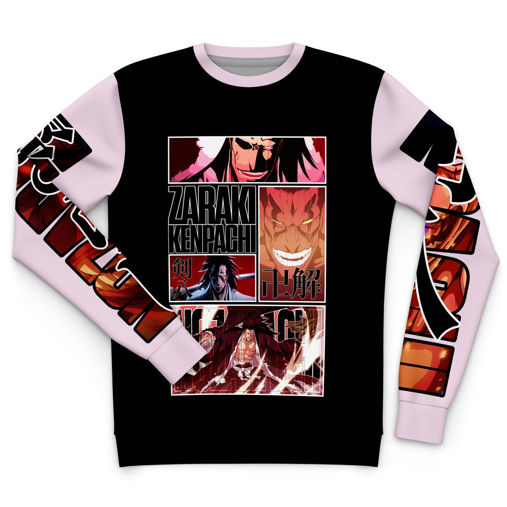 Morukai "Kenpachi Zaraki" Bleach Streetwear Sweatshirt