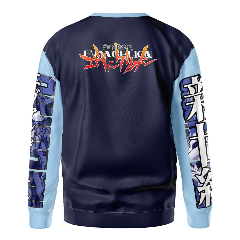 Morukai "Rei Ayanami x Eva 00 Neon Neon Genesis Evangelion Streetwear Sweatshirt