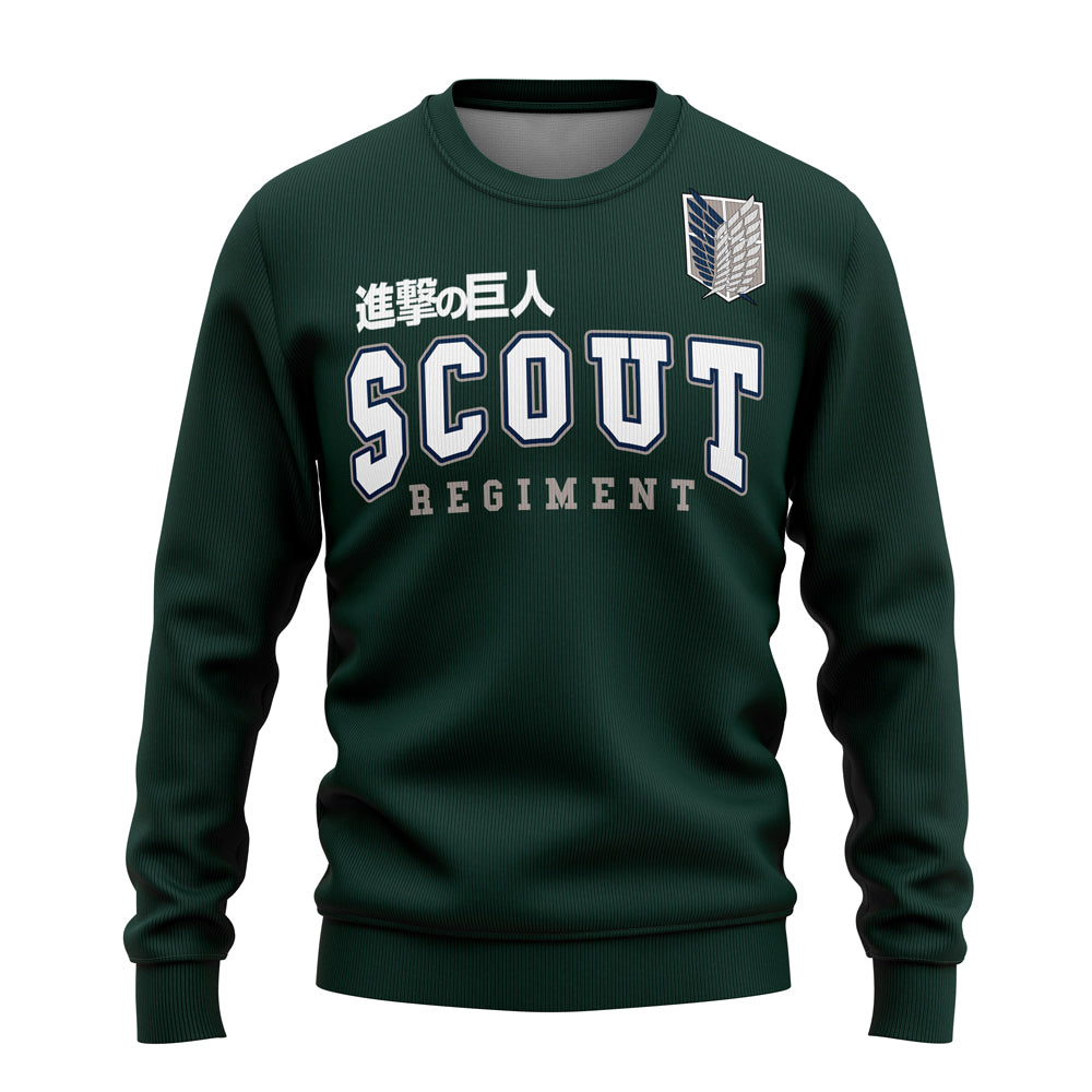 Morukai "Scout Regiment" Attack on Titan AOP Sweatshirt