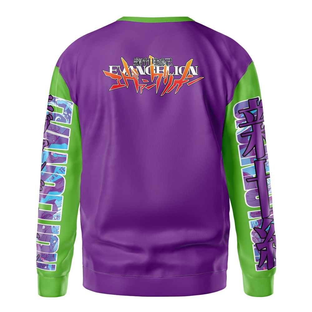 Morukai "Shinji Ikari x Eva 01 Neon Genesis Evangelion Streetwear Sweatshirt