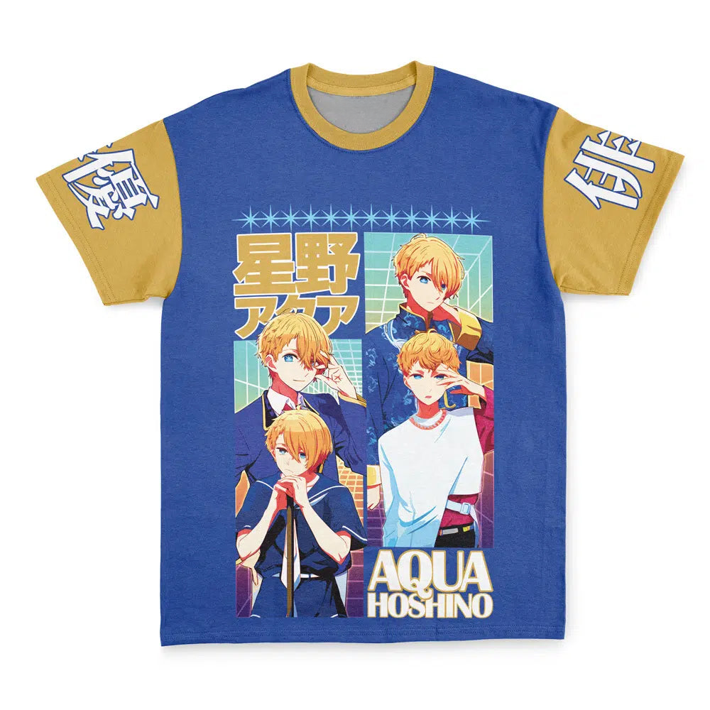 Morukai "Aqua Hoshino Oshi no Ko Streetwear T-Shirt