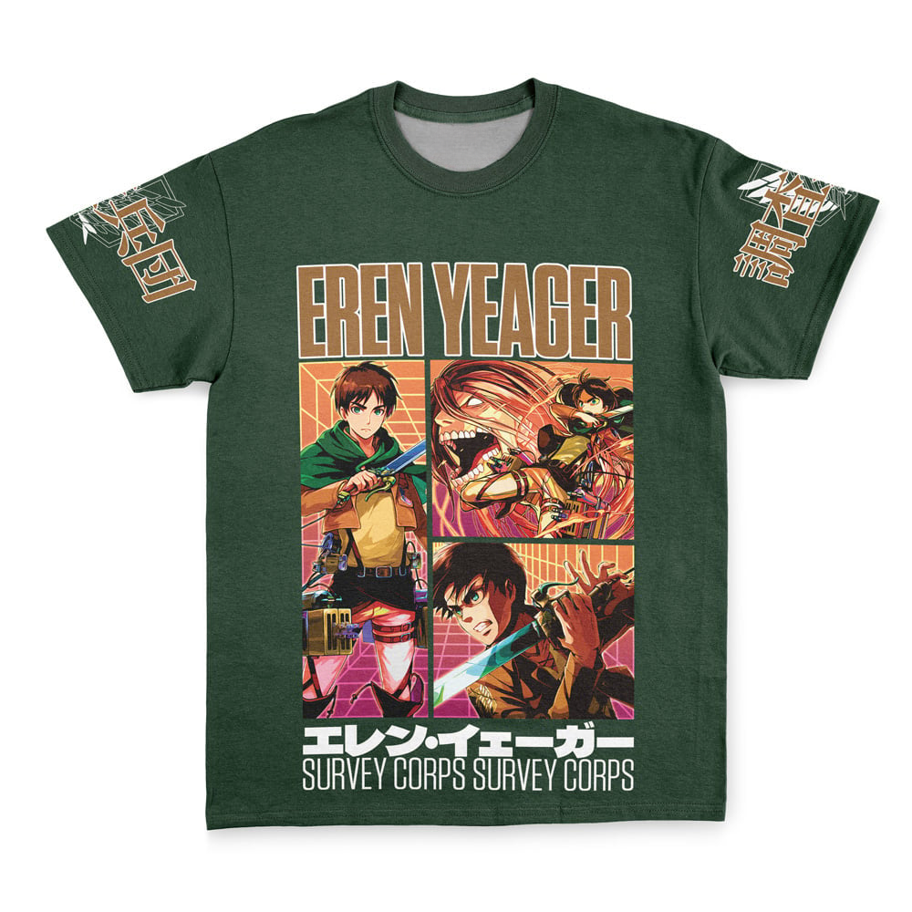 Morukai "Eren Yeager Attack on Titan Streetwear T-Shirt