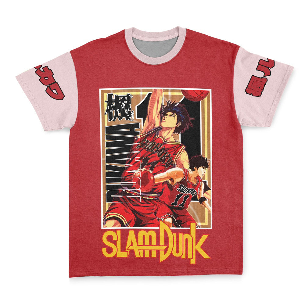 Morukai "Kaede Rukawa Slam Dunk Streetwear T-Shirt