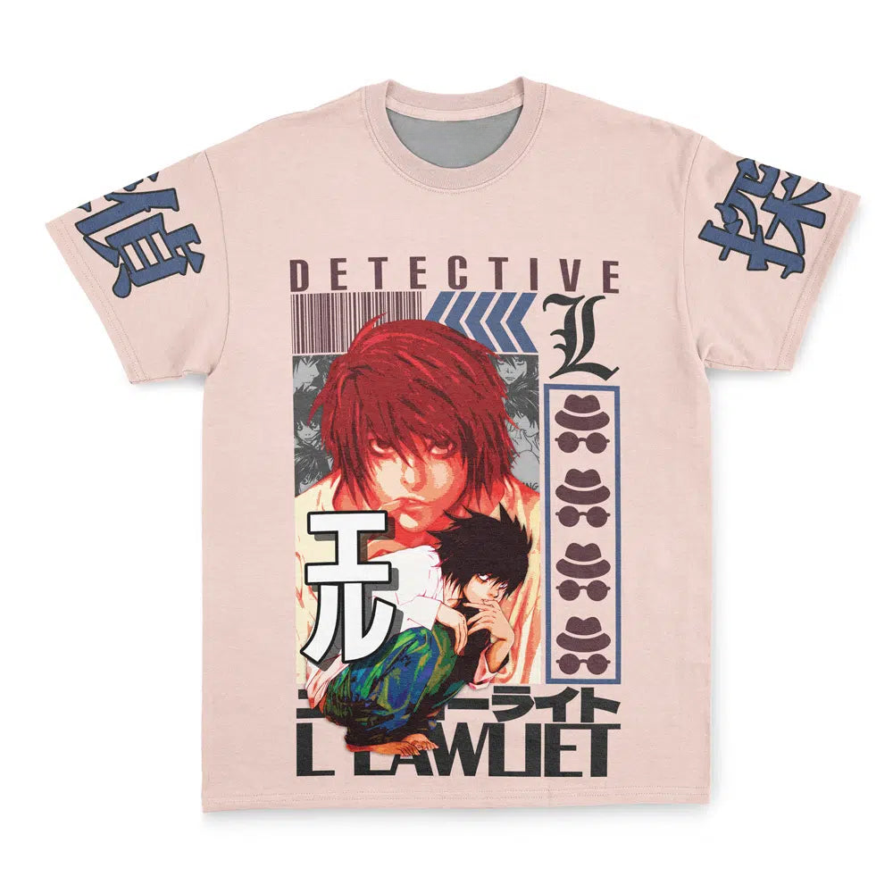 Morukai "L Lawliet" Death Note Streetwear T-Shirt