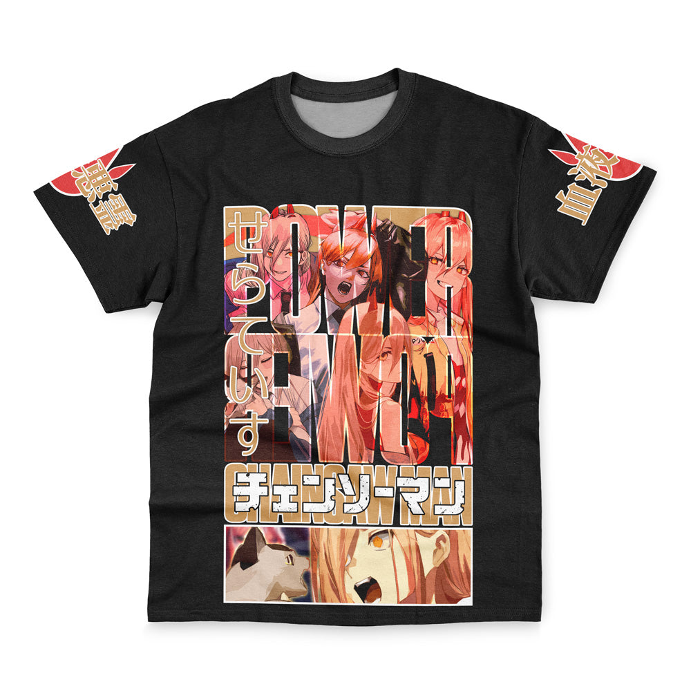 Morukai "Power" Chainsaw Man Streetwear T-Shirt