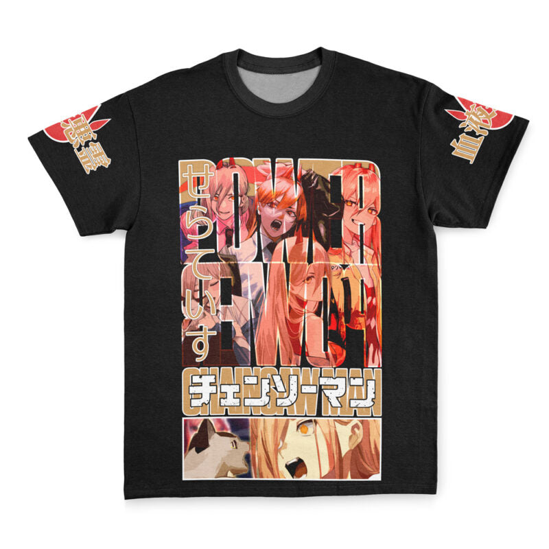Morukai "Power" Chainsaw Man Streetwear T-Shirt