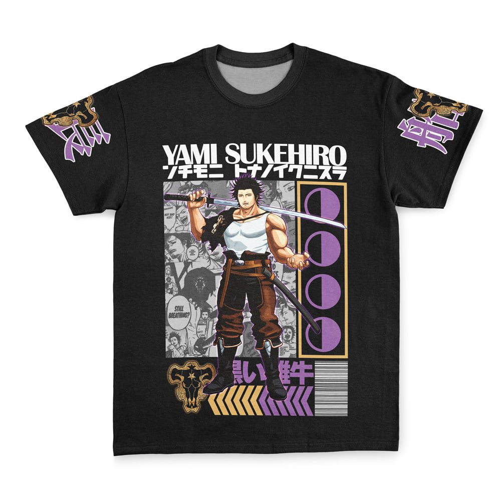 Morukai "Yami Sukehiro V2 Black Clover Streetwear T-Shirt