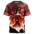 Morukai "Burning" Attack on Titan AOP T-Shirt
