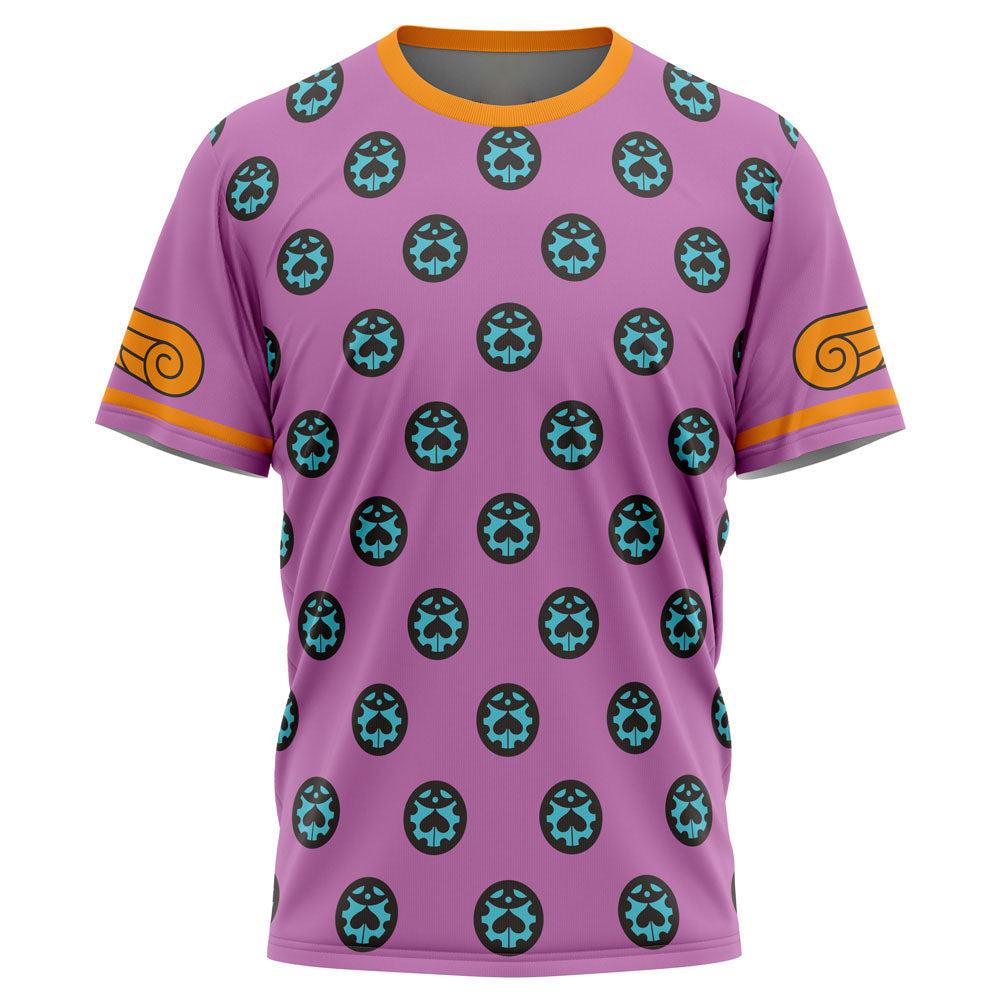 Morukai "Giorno Giovanna" Jojo's Bizarre Adventure AOP T-Shirt