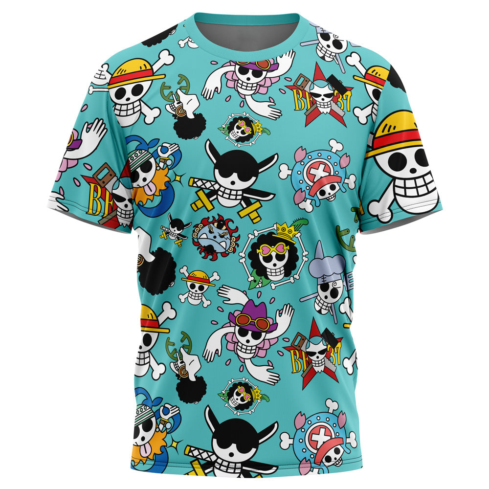 Morukai "Strawhats Jolly Roger One Piece T-Shirt