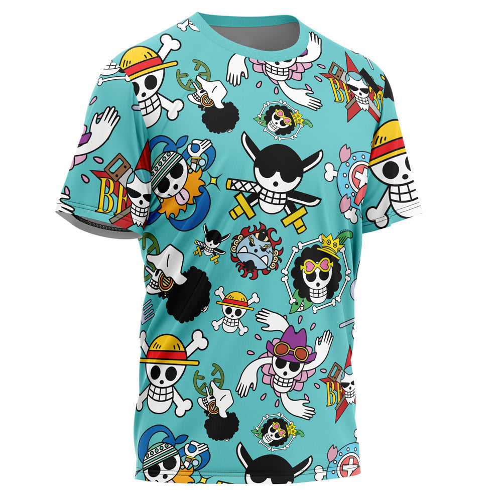 Morukai "Strawhats Jolly Roger One Piece T-Shirt