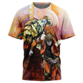 Morukai "Trippy Dio Brando The World" Jojo's Bizarre Adventure AOP T-Shirt