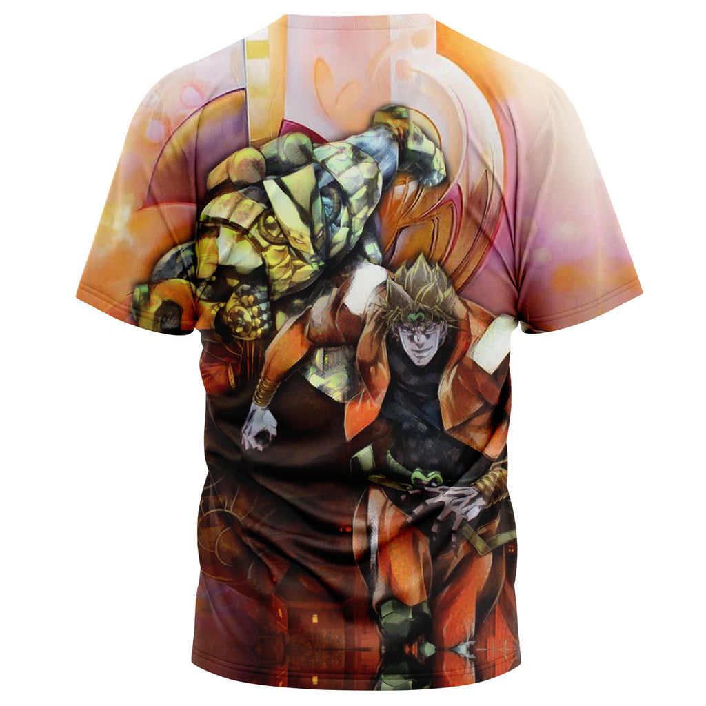 Morukai "Trippy Dio Brando The World" Jojo's Bizarre Adventure AOP T-Shirt
