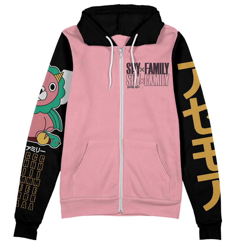 Morukai "Anya Forger" Spy x Family Streetwear Zip Hoodie Jacket