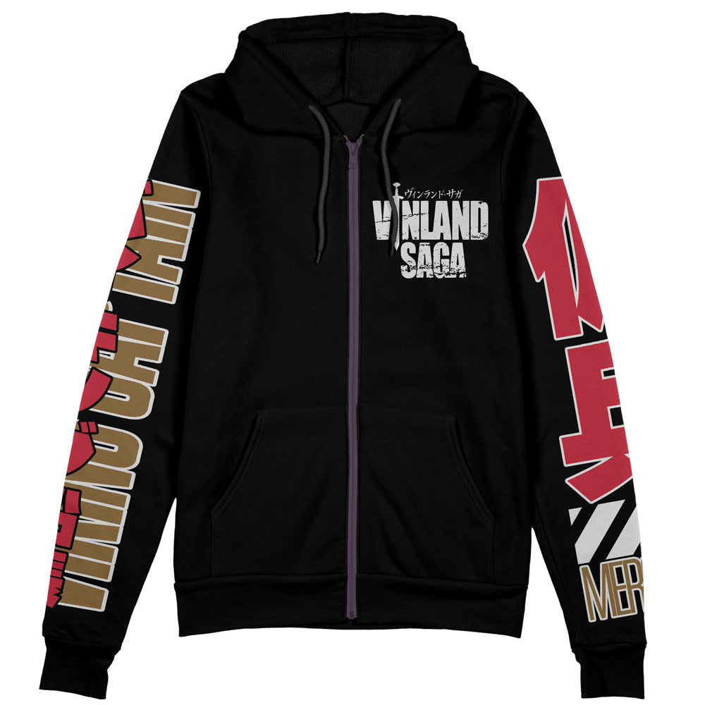 Morukai "Askeladd" Vinland Saga Streetwear Zip Hoodie Jacket
