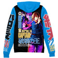 Morukai "Benimaru Shinmon Fire Force Streetwear Zip Hoodie Jacket