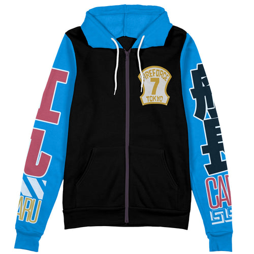 Morukai "Benimaru Shinmon Fire Force Streetwear Zip Hoodie Jacket