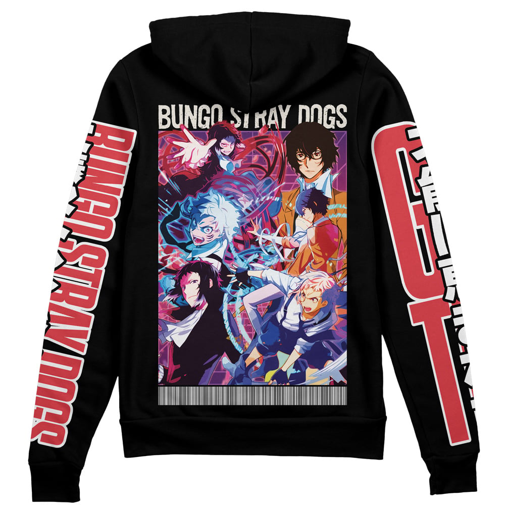 Morukai "Bungou Stray Dogs Streetwear Zip Hoodie Jacket