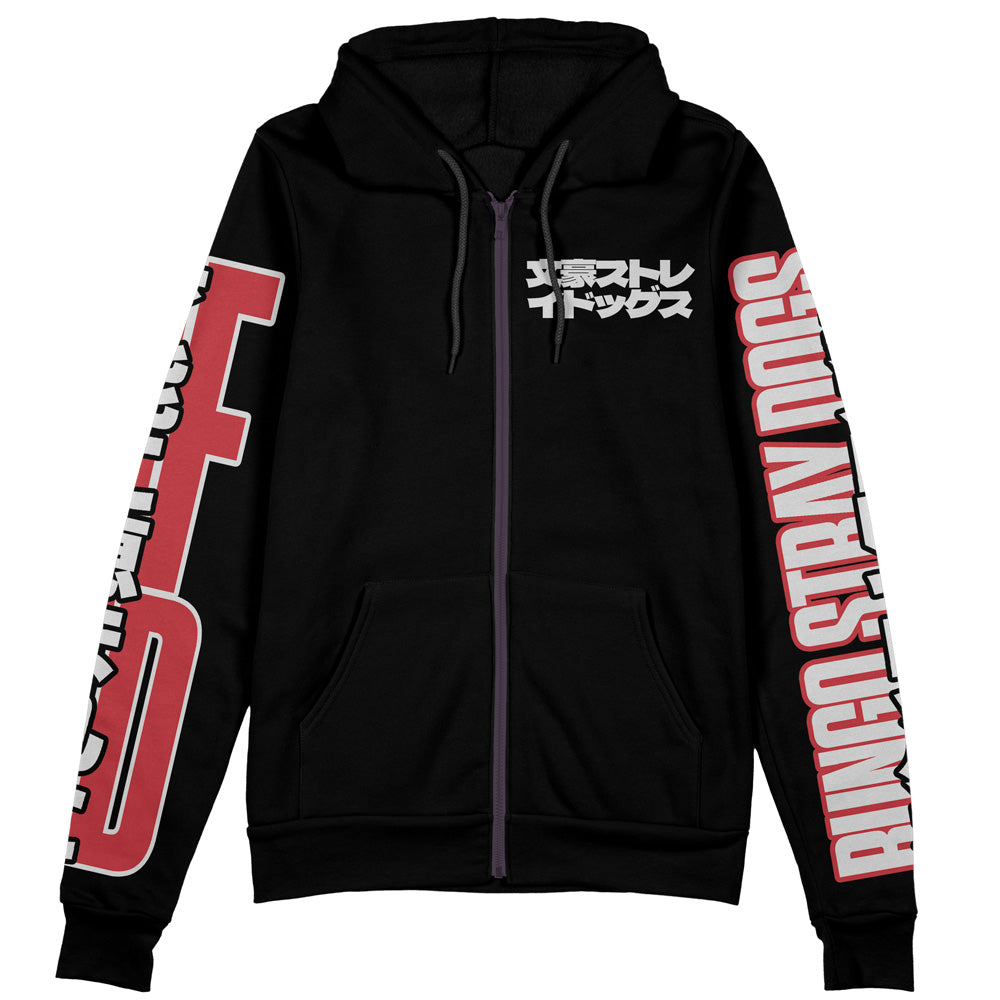 Morukai "Bungou Stray Dogs Streetwear Zip Hoodie Jacket