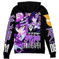 Morukai "Death the Kid x Grim Reaper" Soul Eater Streetwear Zip Hoodie Jacket