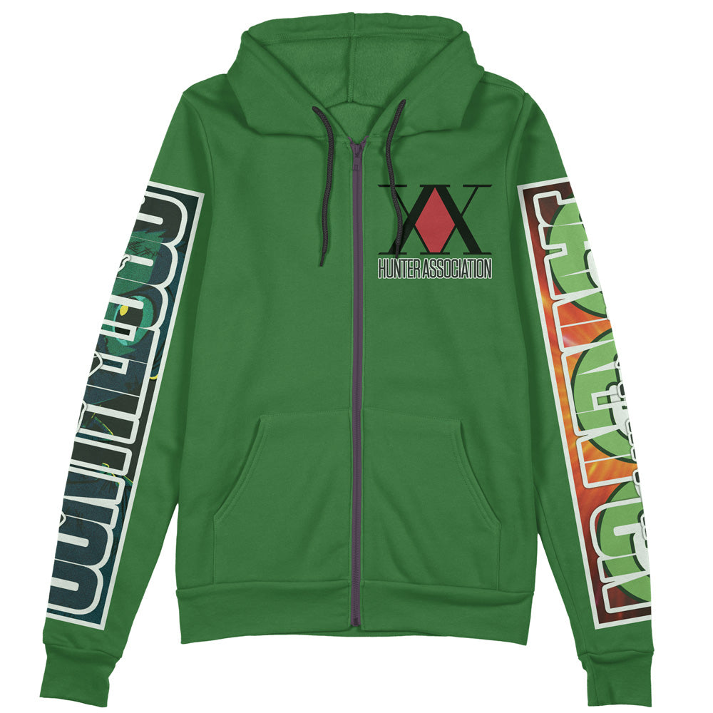 Morukai "Gon Freecss Hunter x Hunter Streetwear Zip Hoodie Jacket