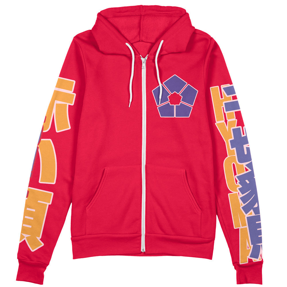 Morukai "Hyoma Chigiri" Blue Lock Streetwear Zip Hoodie Jacket
