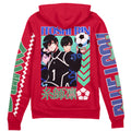 Morukai "Rin Itoshi" Blue Lock Streetwear Zip Hoodie Jacket