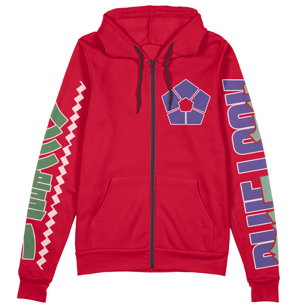 Morukai "Rin Itoshi" Blue Lock Streetwear Zip Hoodie Jacket
