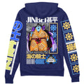 Morukai "Jinbe One Piece Streetwear Zip Hoodie Jacket