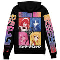 Morukai "Kessoku Band Bocchi the Rock Streetwear Zip Hoodie Jacket