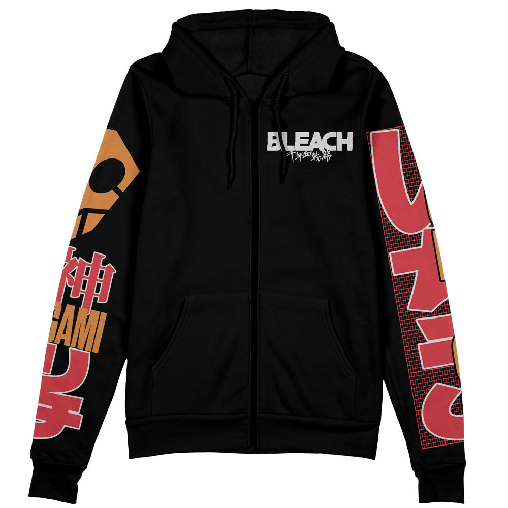 Morukai "Kurosaki Ichigo TYBWA V3 Bleach Streetwear Zip Hoodie Jacket